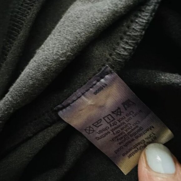 J. Crew black faux suede pants size 00 - Picture 4 of 4